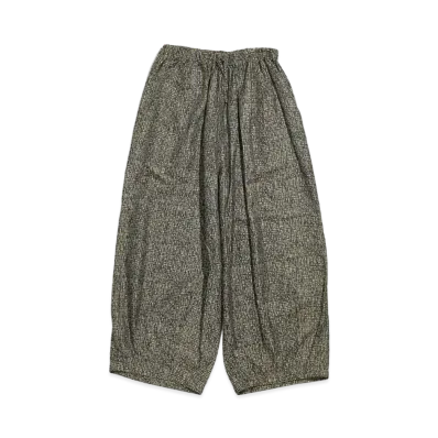 Needles H.D.P. PANT - PE/R/L RANDOM PLAID JQ. "Black/Khaki"