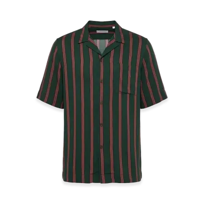 DRIES VAN NOTEN Short-Sleeved Shirts "Green"