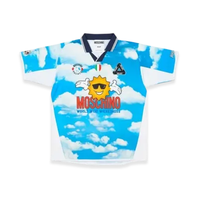 PALACE x Moschino Football Shirt "Blue"