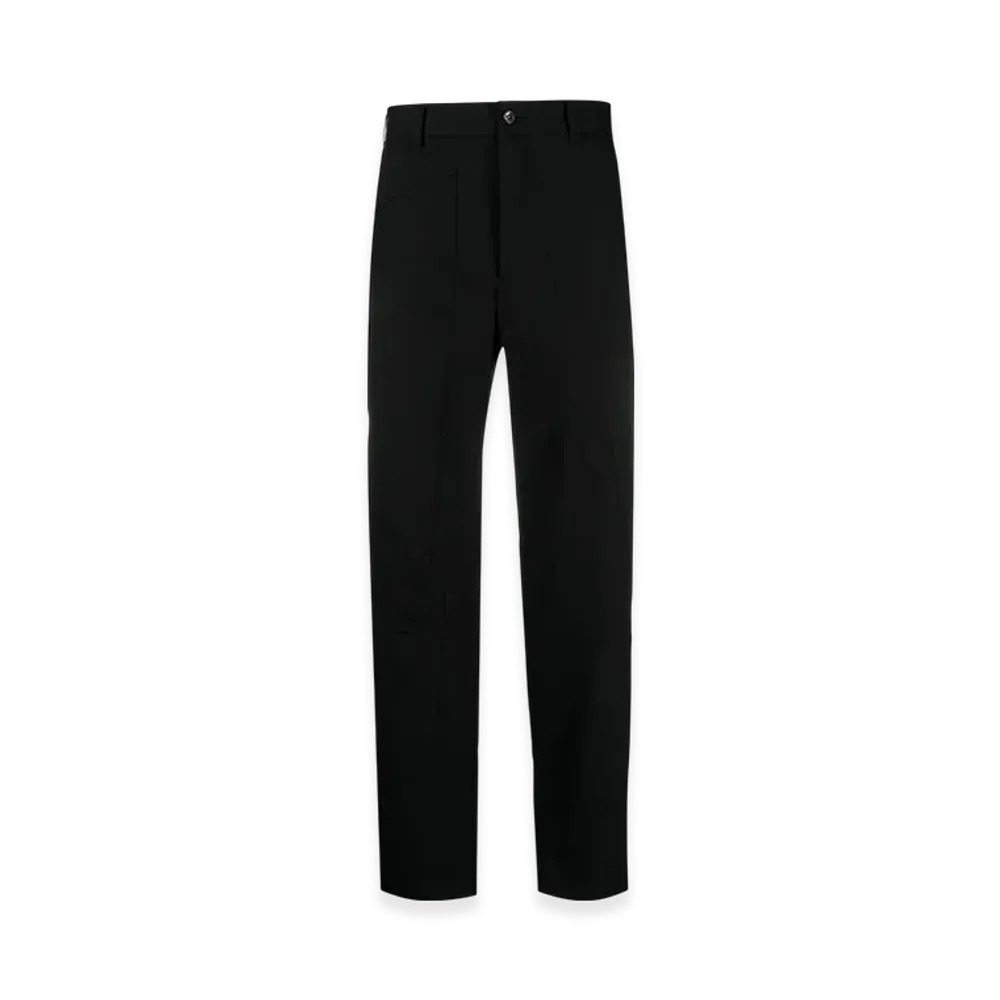 BLACK COMME des GARCONS Cotton Pants "Silver"