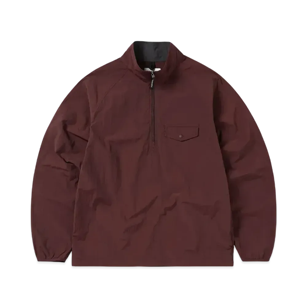 thisisneverthat Half Zip Sports Pullover "Burgundy"