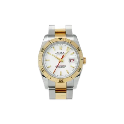ROLEX Datejust Turn-O-Graph "White/Stainless Steel/Yellow Gold"