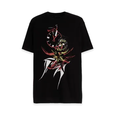 Ground Y x Taro Okamoto Graphic T-shirts "Young Clock Tower" "Black"