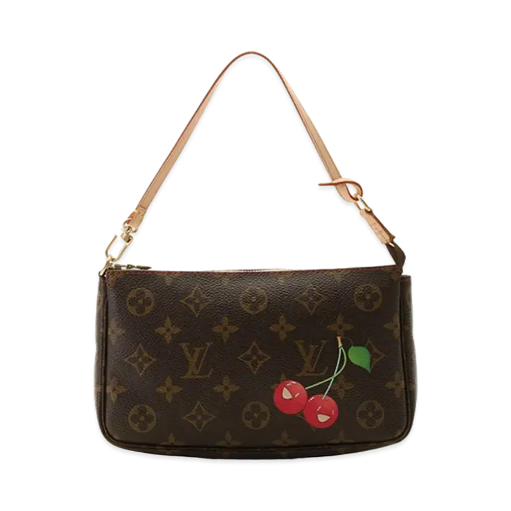 Louis Vuitton Pochette Accessories Monogram Cherry