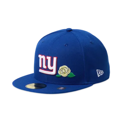 New Era 59Fifty With Rose New York Giants "Light Royal"