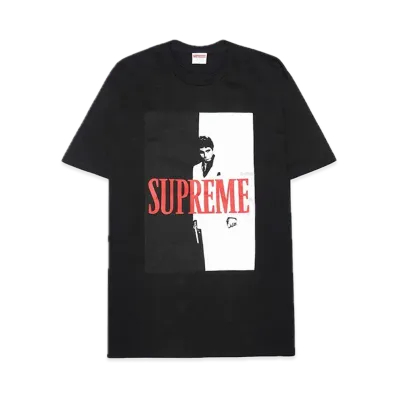 Supreme Scarface Split Tee "Black"