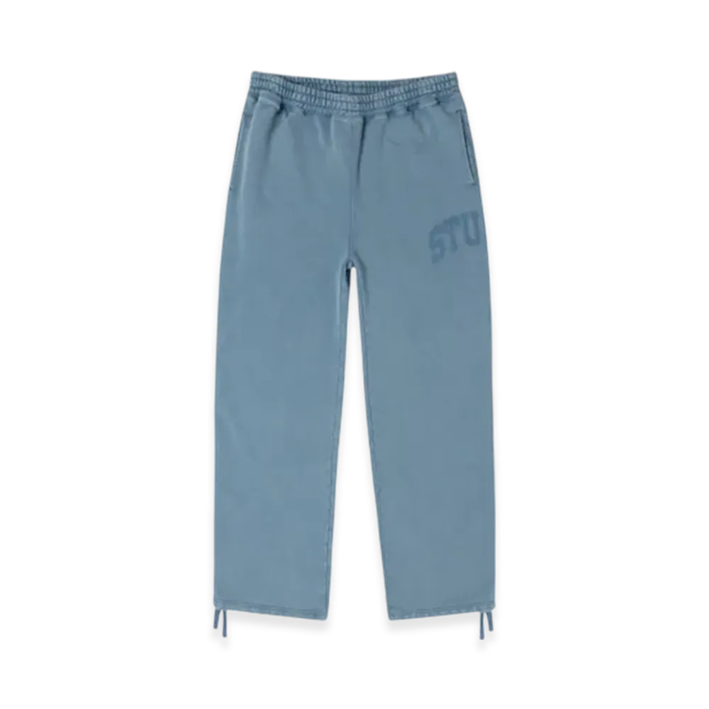 Stussy Faded Graphic Fleece Pant "Washed Navy"
