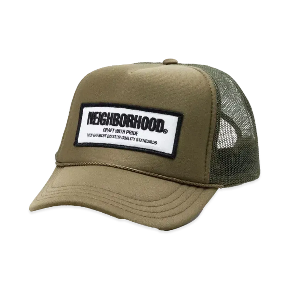 NEIGHBORHOOD OT . Mesh Cap "Olive Drab"