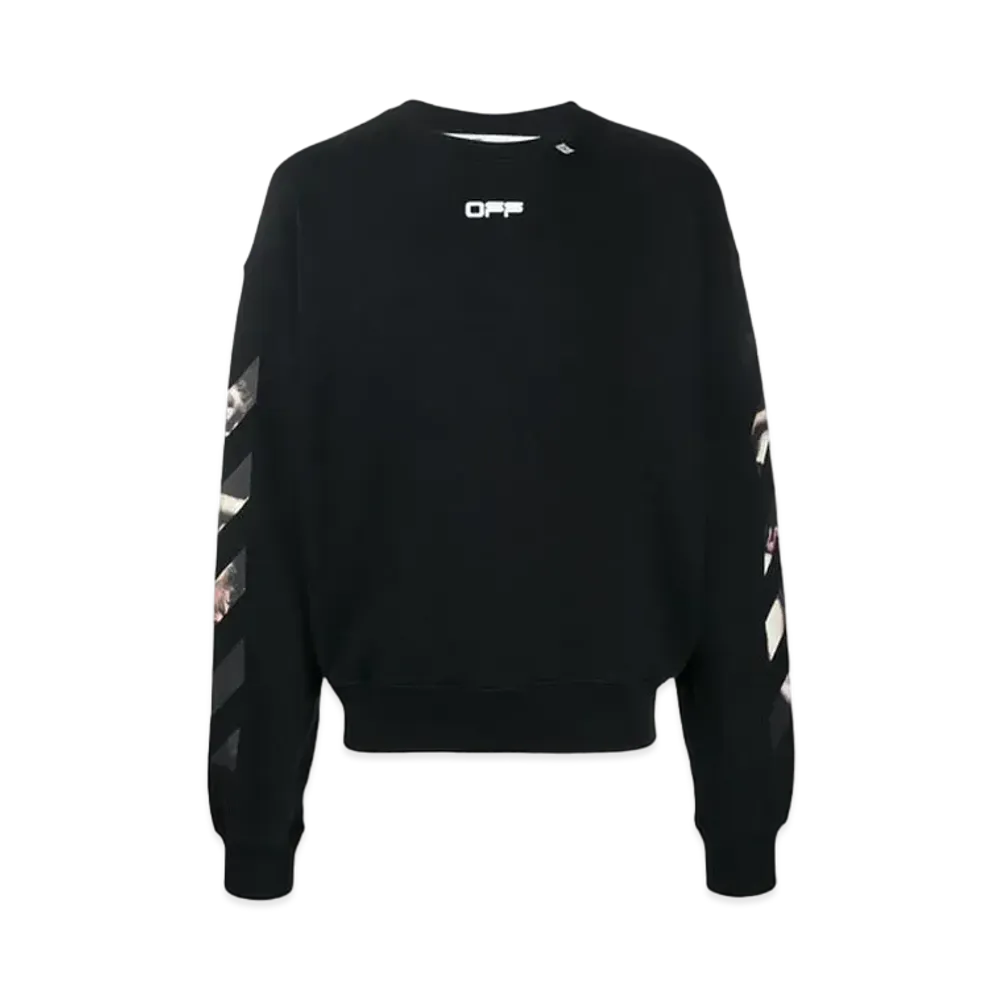 OFF-WHITE Caravaggio Arrows Over Sweatshirt "Black"
