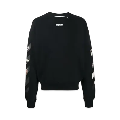 OFF-WHITE Caravaggio Arrows Over Sweatshirt "Black"
