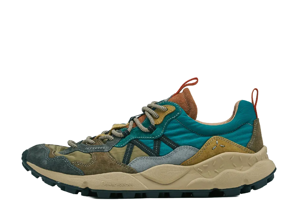 Flower MOUNTAIN LENZAN "Khaki/Teal"