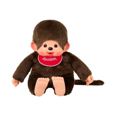 Sekiguchi "Premium Standard" Monchhichi 2L Size Brown Boy