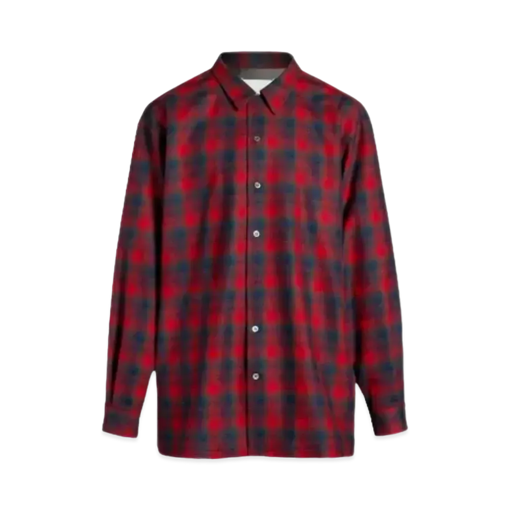 Maison Margiela Pendleton Oversized Shirt "Red"