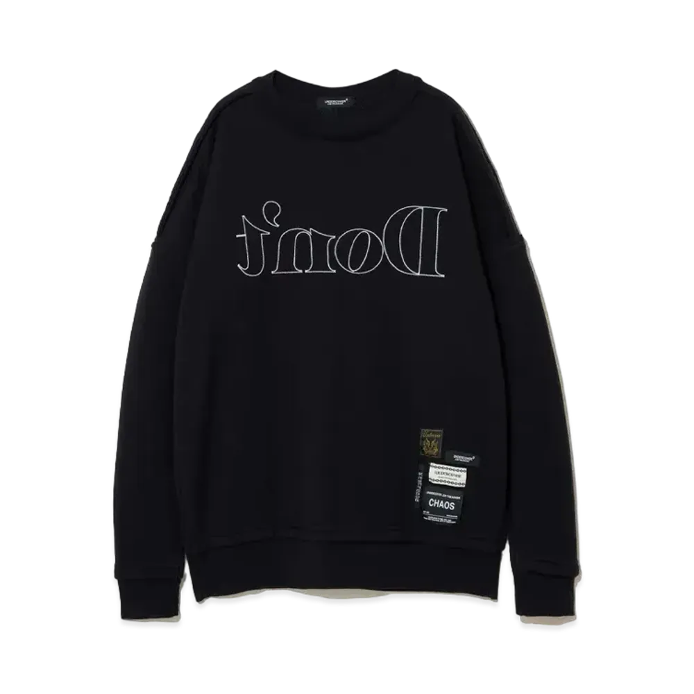 UNDERCOVER Cotton x Polyester Pullover "Black"