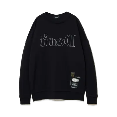 UNDERCOVER Cotton x Polyester Pullover "Black"