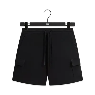 Kith Micro Waffle Fairfax Cargo Short "Black"