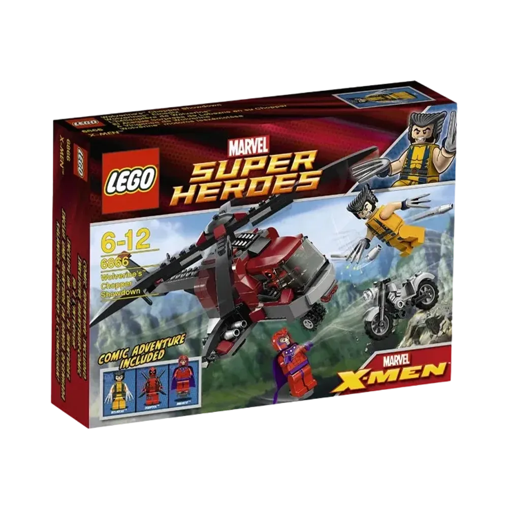 LEGO MARVEL "Wolverine's Chopper Showdown" [6866]