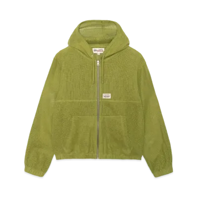 Stussy Work Jacket Cotton Mesh "Green"