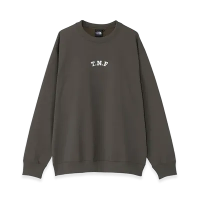 The North Face TNF Logo Heather Sweat Crew "New Taupe"