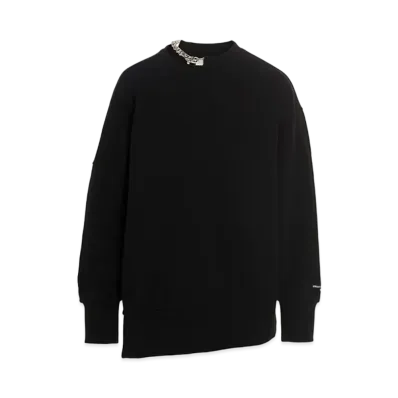STELLA McCARTNEY Falabella Chain Sweatshirt "Black"