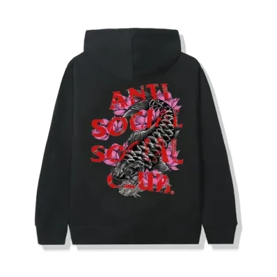 ANTI SOCIAL SOCIAL CLUB FA22 Whiskers Black Hoodie Japan Limited "Black"