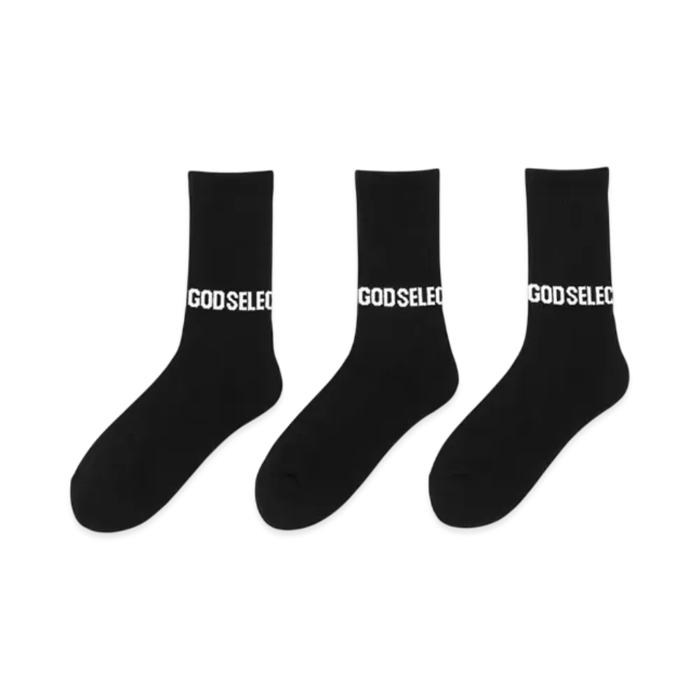 GOD SELECTION XXX Socks GX-A25-FO-03 "Black"
