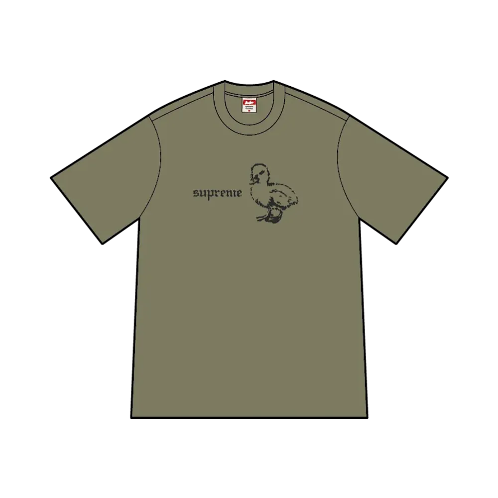 Supreme Duck Tee "Light Olive"