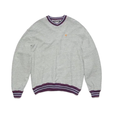 Acne Studios Relaxed Fit Sweater "Marble Gray Melange"