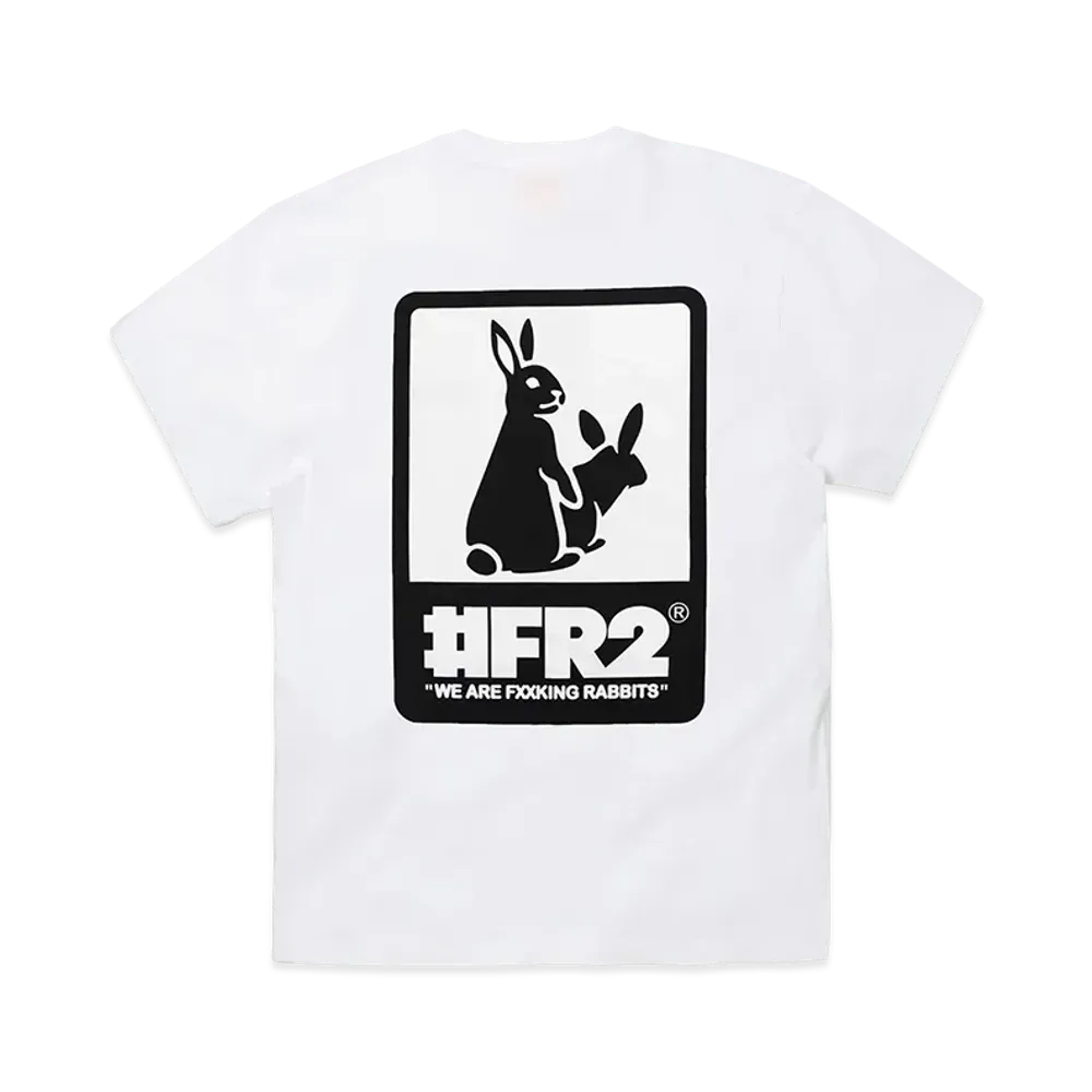 FR2 Fxxking Rabbits Board T-Shirt "White"