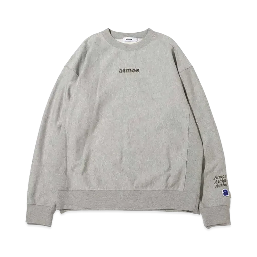atmos Embroidery Classic Logo Heavy-Weight Sweat "Grey"