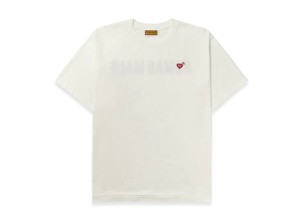 HUMAN MADE Heart Logo T-Shirt "White"