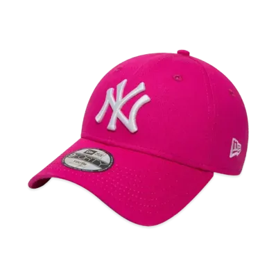 NEW ERA Youth Child 940 9FORTY "NY Shocking Pink"