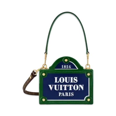 Louis Vuitton Petite Malle Monogram "Bleu/Vert"