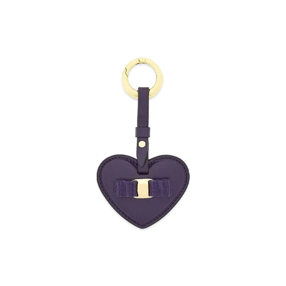 Salvatore Ferragamo Key Charm "Deep Purple"