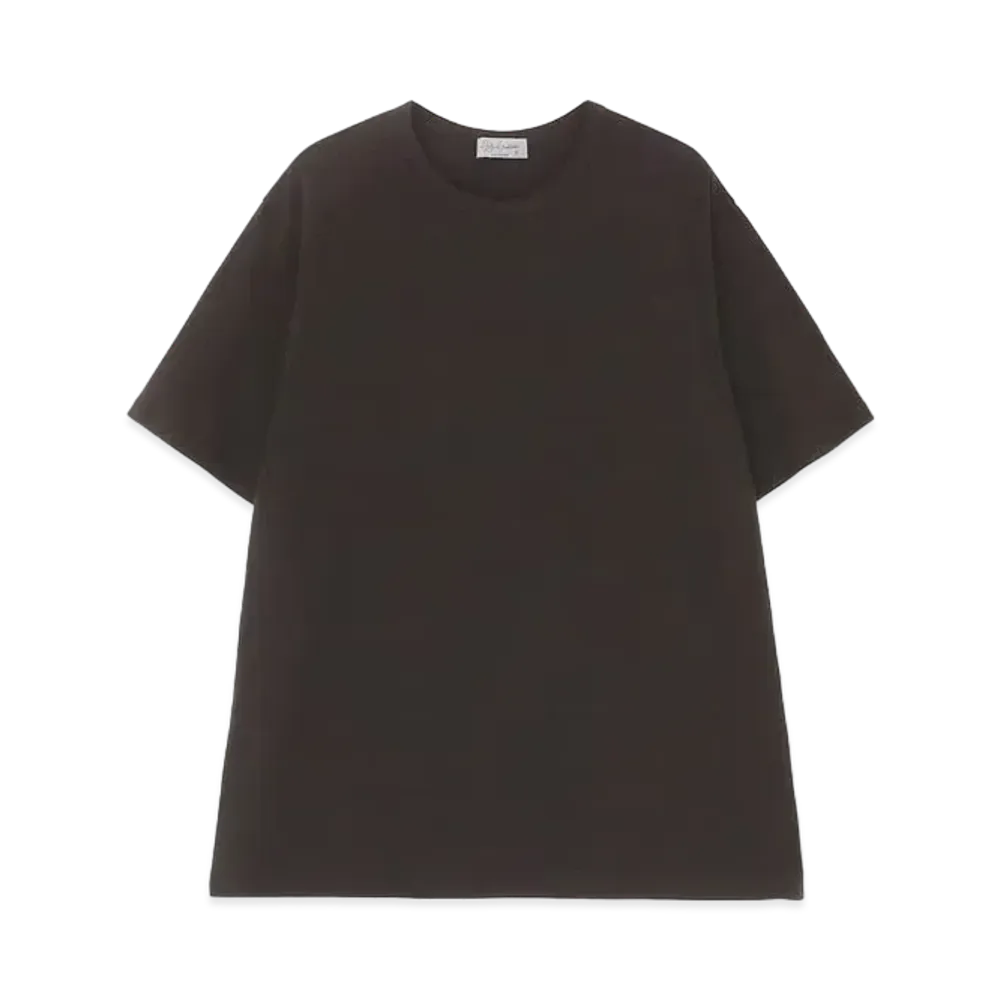 Yohji Yamamoto 30-Altima PS Round Neck Half Sleeve "Charcoal"