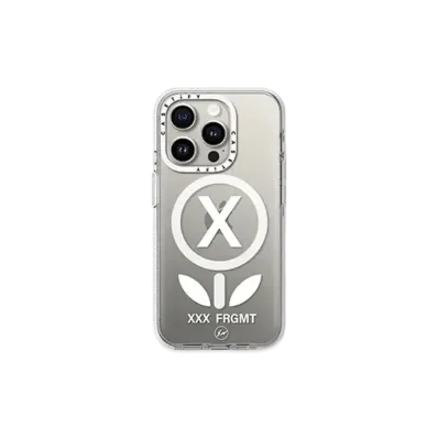 GOD SELECTION XXX x fragment design x CASETiFY Flower White Case "Clear"