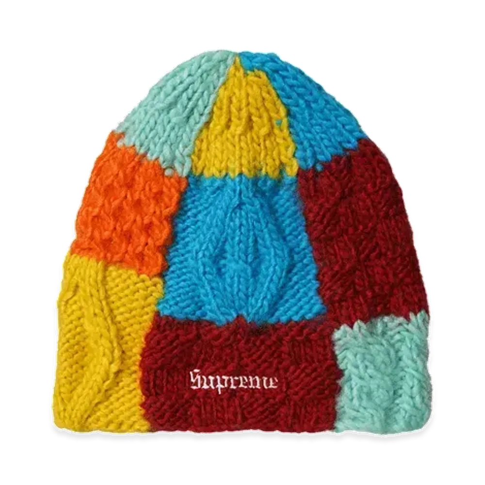 Supreme Block Knit Beanie "Multi"