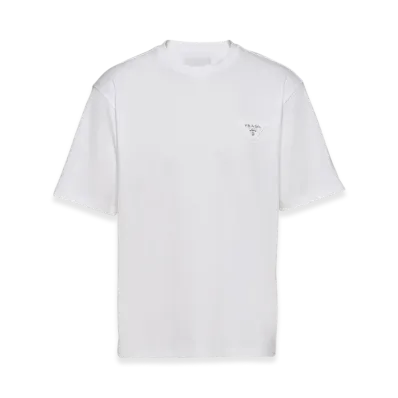 PRADA Cotton T-Shirt "White"