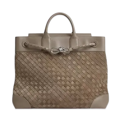 Bottega Veneta Andiamo Voyager "Limestone"