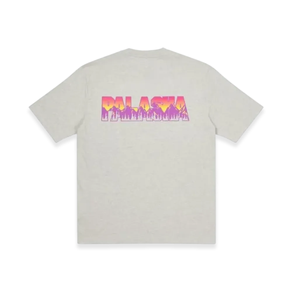 PALACE Palaska T-Shirt "Grey Marl"