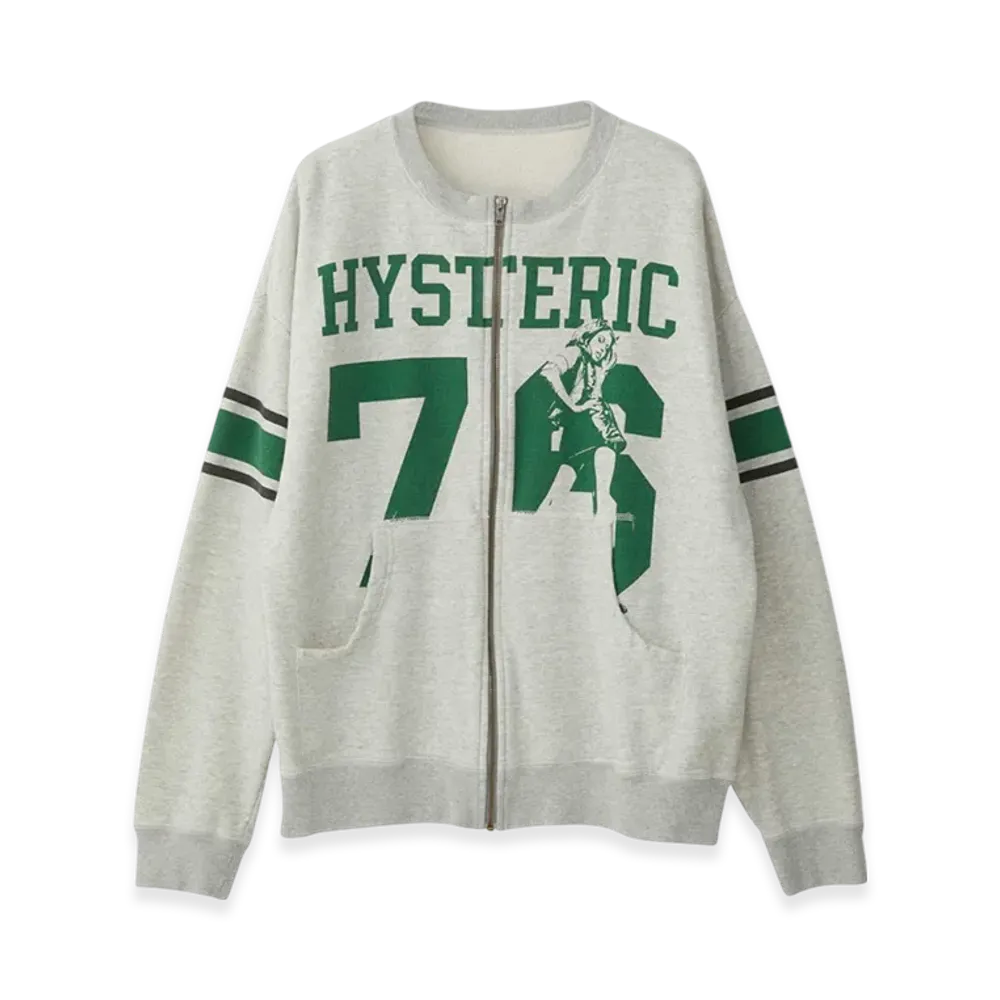 HYSTERIC GLAMOUR Hysteric 76 Oversized Jumper "Grey"