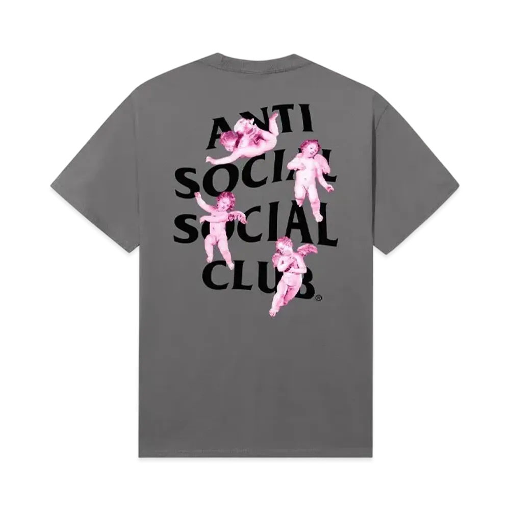 ANTI SOCIAL SOCIAL CLUB Angels Tee "Charcoal"