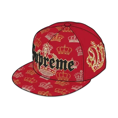 Supreme Crown New Era "Red"