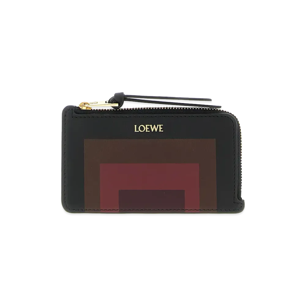 LOEWE Women's Card Holder With Coin Purse "Black"