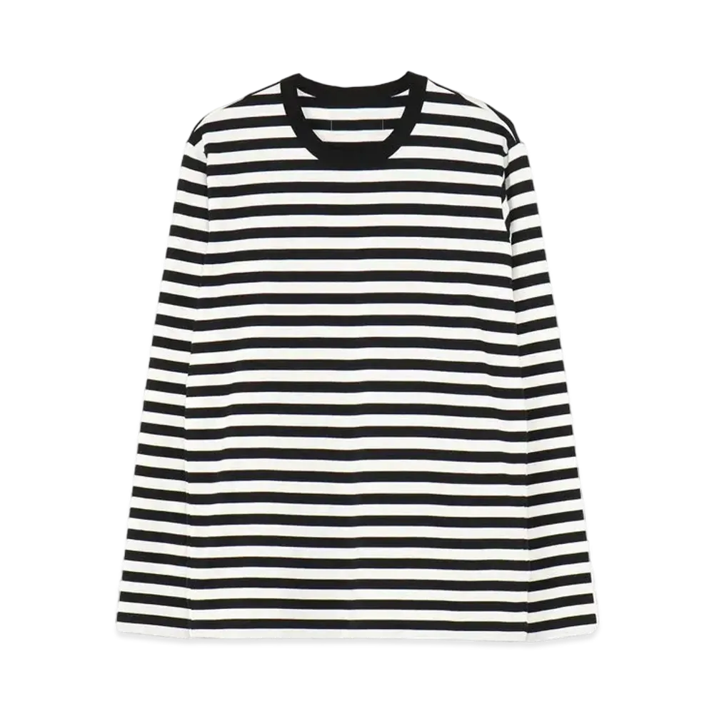 Yohji Yamamoto Y's BORDER Y's STITCH BIG LONG T "Black"
