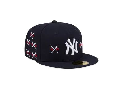 NEW ERA x Spike Lee Joint 59Fifty New York Yankees World Series Championships Mini Bats "Navy"