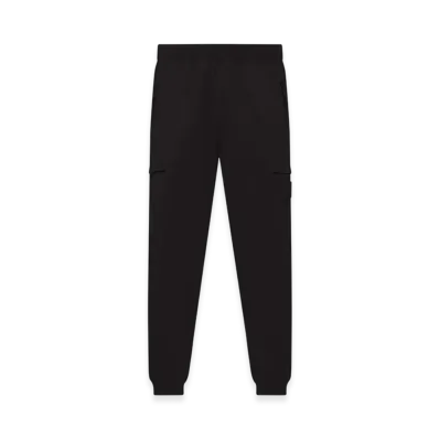 Stone Island 655F3 Ghost Piece Cotton Stretch Fleece Pants - 21SS "Black"