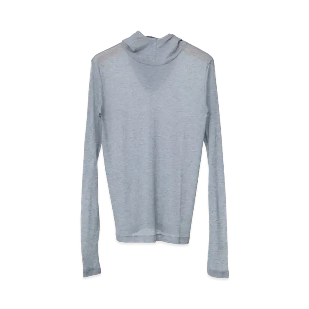 Ernie Palo Sheer rib Hoodie L/S "Gray"