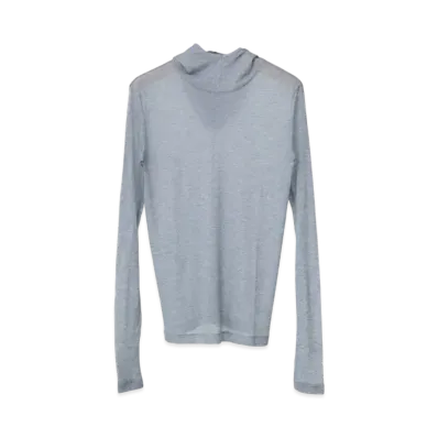 Ernie Palo Sheer rib Hoodie L/S "Gray"