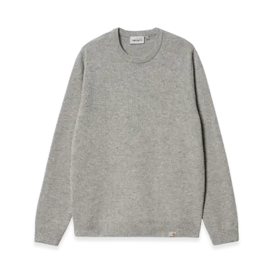 Carhartt WIP Allen Sweater "Grey Heather"